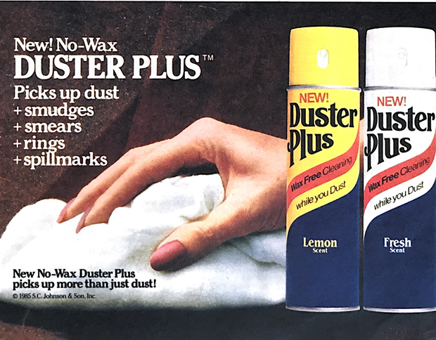 NEW! No-Wax DUSTER Plus